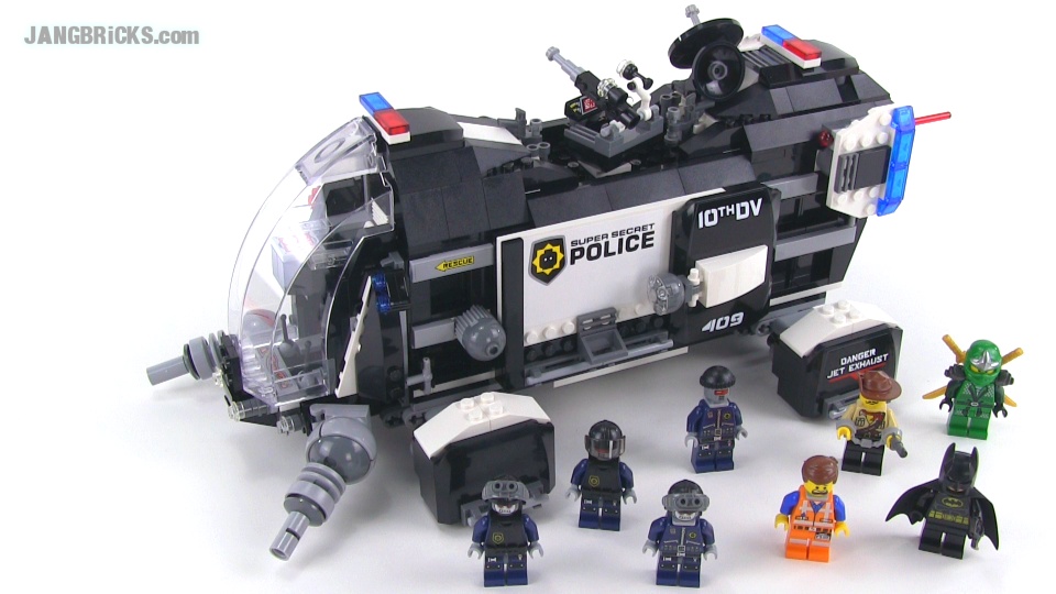 Lego Movie Super Secret Police Dropship 70815 for sale online 