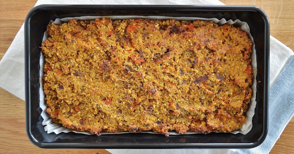 Butternut Squash, Carrot & Quinoa Nut Roast | Gluten Free SCD and Veggie