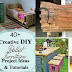 40+ Creative DIY Pallet Furniture Project Ideas & Tutorials