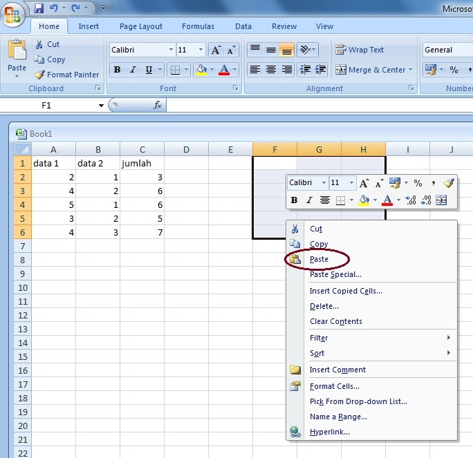 Cara Mengkopy Cell di MS Excel Dengan Mudah - Panduan Belajar Ms Office