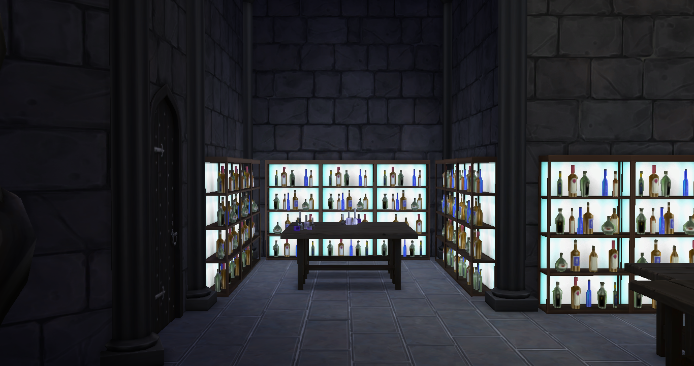 Hogwarts The Sims 4 ปราสาทฮอกวอตส์ The Sims 4