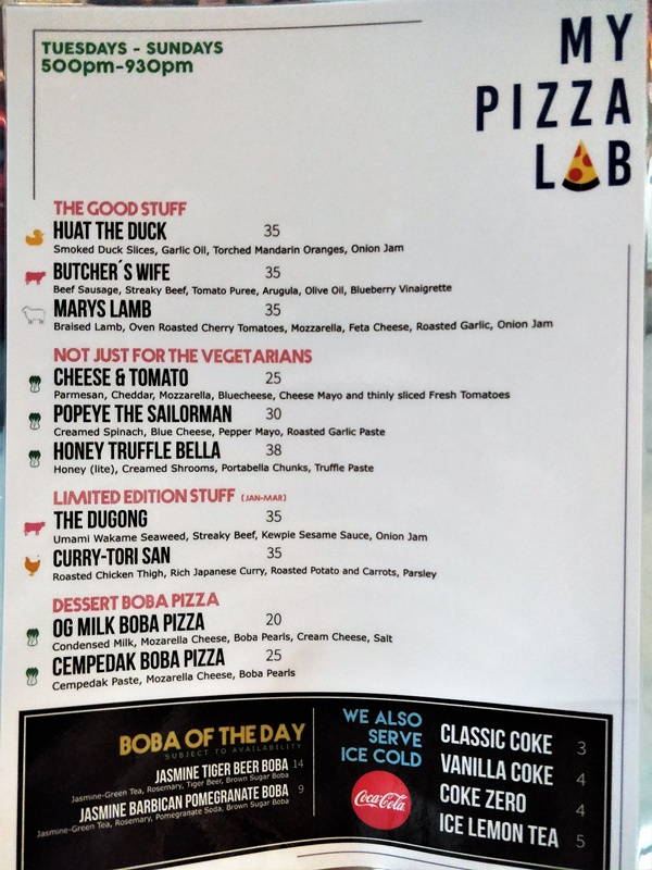 My Pizza Lab Sea Park, PJ Deliciouslogy