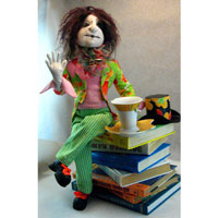 Текстильные шарнирные куклы и игрушки, папье маше блоги каталог список топ