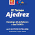 21 febrero, torneo infantil Caxton College