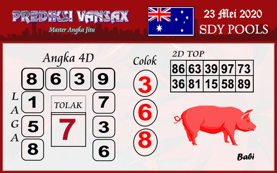 Prediksi Vansax SDY Pools
