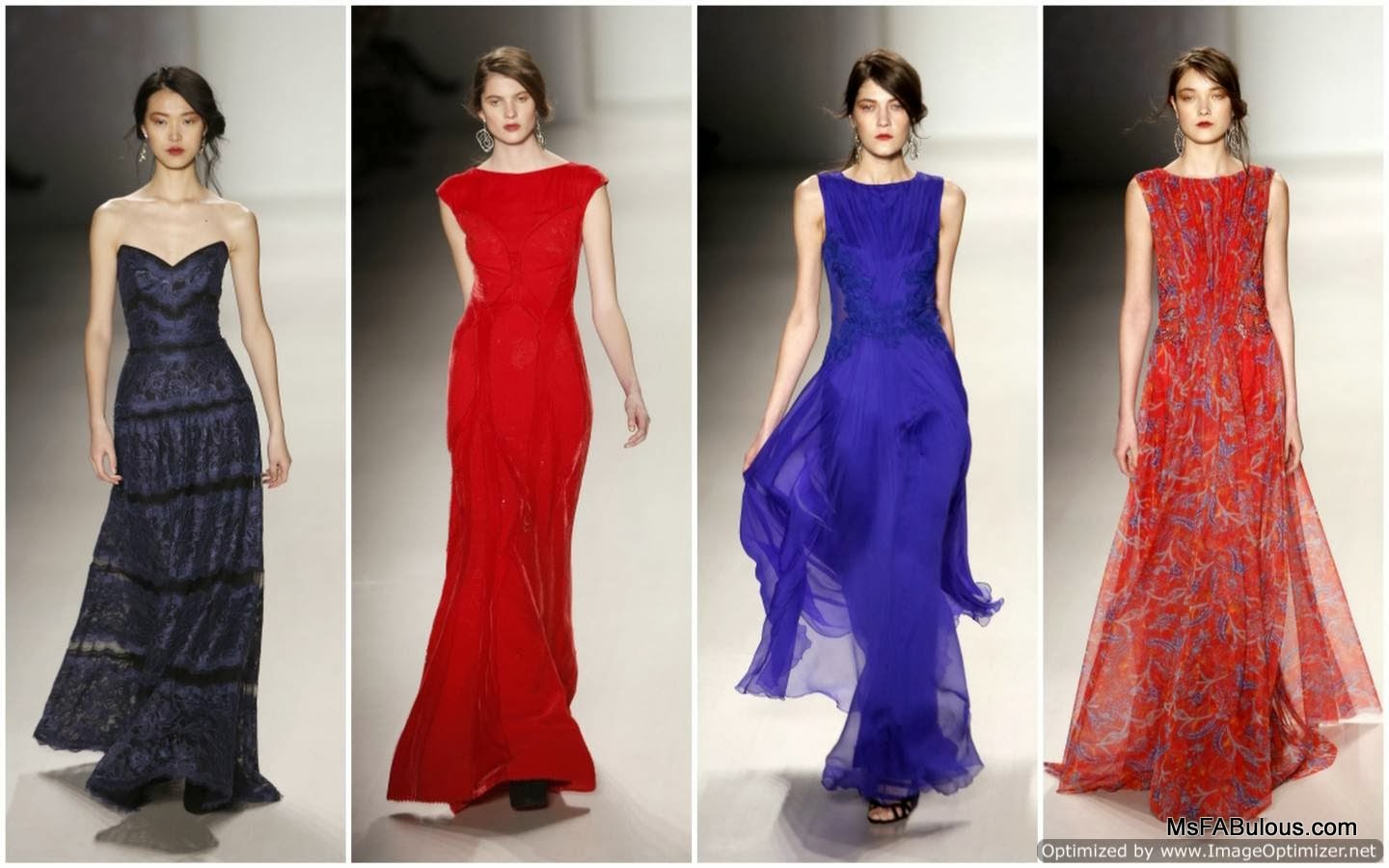 MS. FABULOUS: #NYFW: Tadashi Shoji Fall 2014 fashion design, indie
