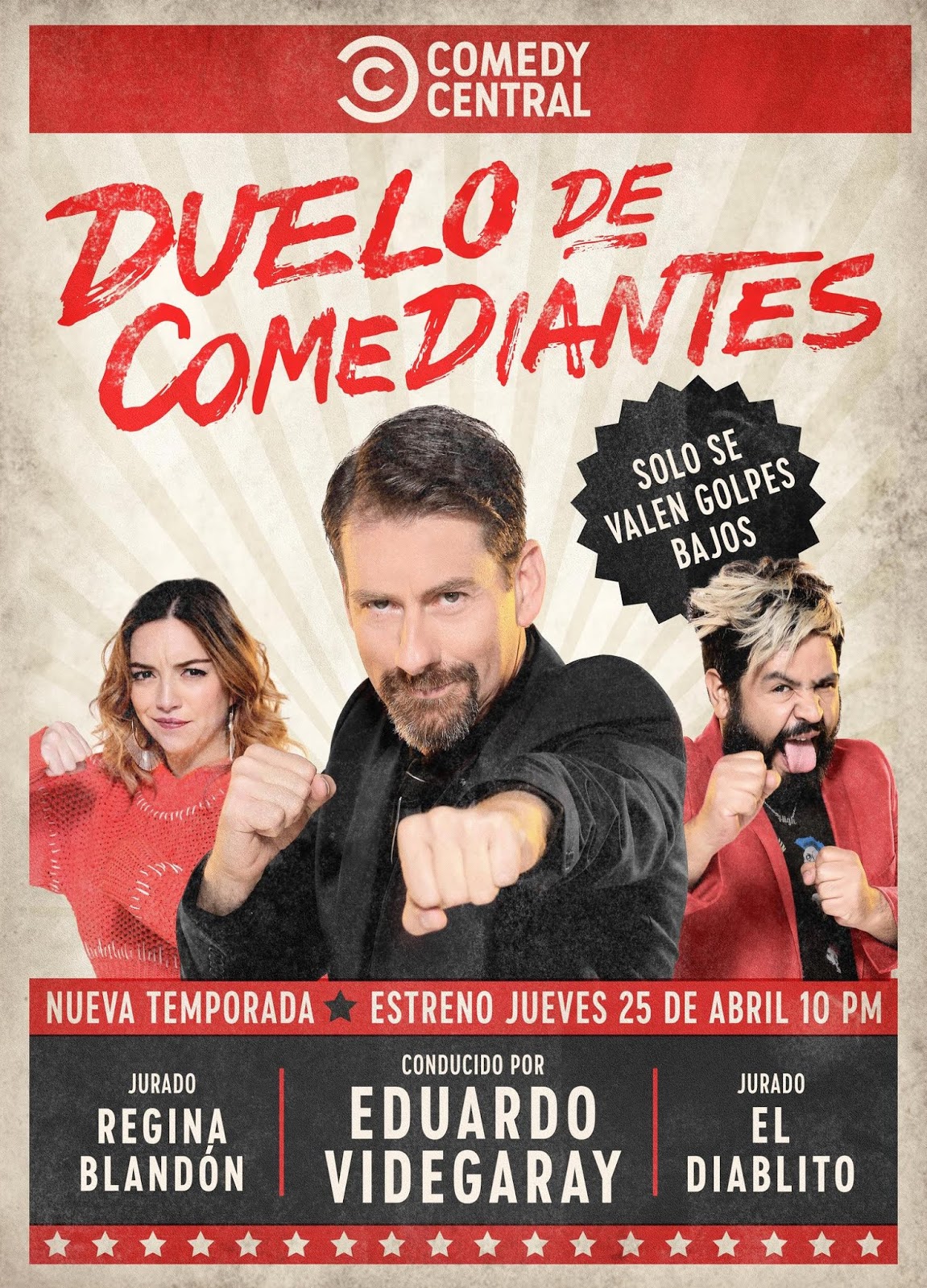 Comedy Central estrena segunda temporada de “Duelo de Comediantes