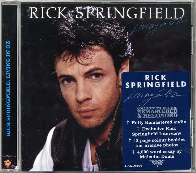 Rick Springfield Living In Oz Tour Rick Springfield Living In Oz Tour