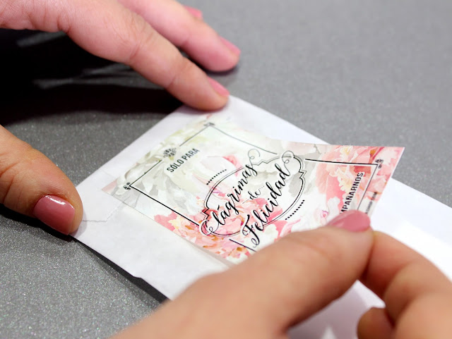 lágrimas de felicidad detalles de boda