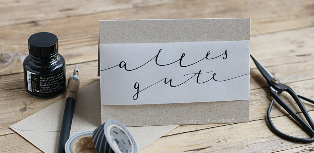karte geburtstag muttertag kalligraphie lettering karte geburtstag muttertag kalligraphie lettering