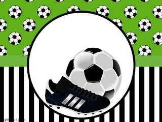 Set de Fútbol: Etiquetas para Candy Bar para Imprimir Gratis. Toppers o Etiquetas de Set de Fútbol para imprimir gratis.