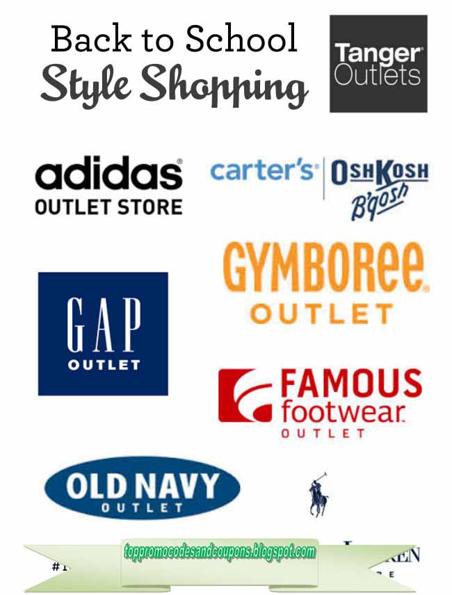 tanger outlet coupons nike