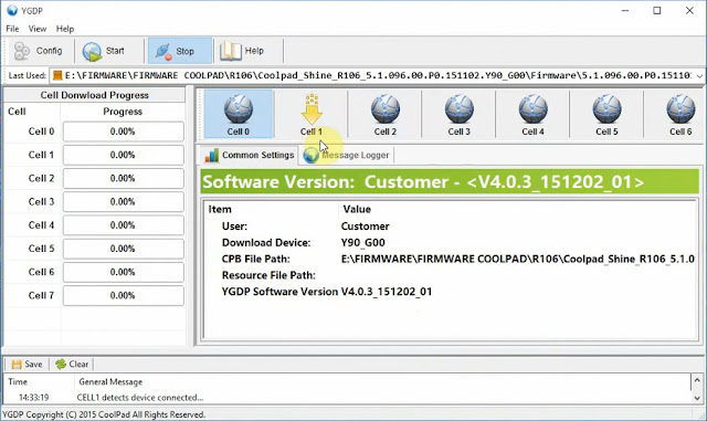 Cara Flash CPB Firmware Menggunakan YGDP Tool