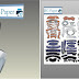 Papercraft Touka do Tokyo Ghoul Busto 30cm