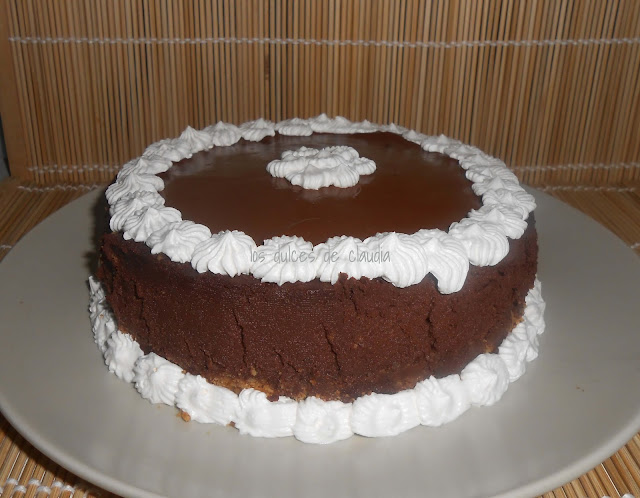 cheese cake de chocolate