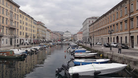 Trieste's Canal Grande has echoes of Venice