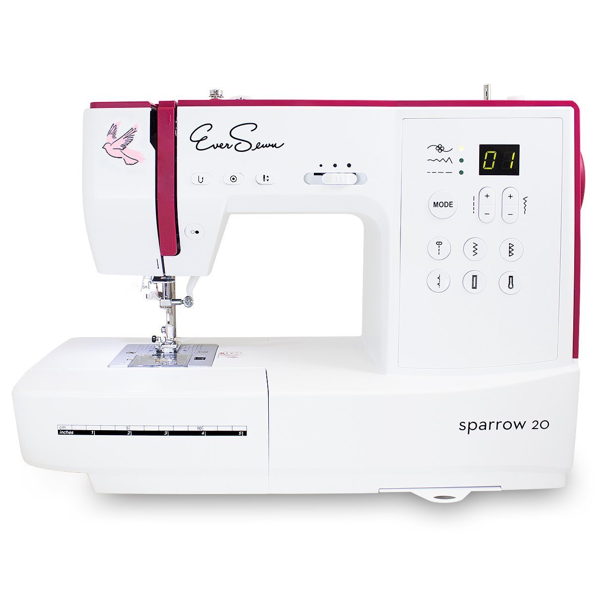 Sewing Machines Reviews Eversewn Sparrow 20 80 Stitch Computerized