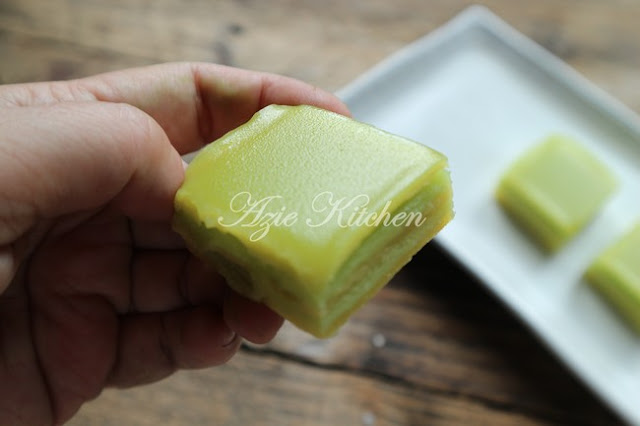 Kuih Lapis Tepung Beras Yang Mudah