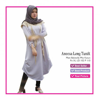 SB Aneesa Long Tunik Jual Baju Atasan Wanita Aneesa Long Tunik