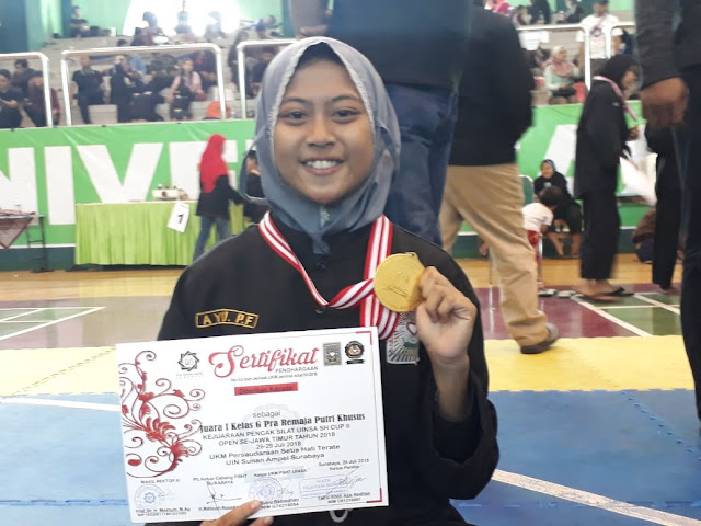 Awali Juara I dalam Ajang Kejuaraan Pencak Silat Tingkat JATIM Awali Juara I dalam Ajang Kejuaraan Pencak Silat Tingkat JATIM