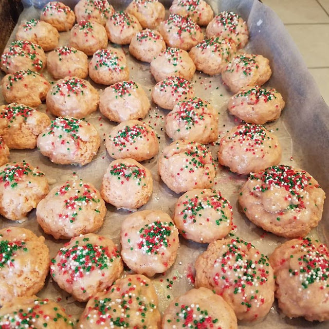 Grandma's Soft Italian Wedding Cookies with Frosting (Wedding Tray