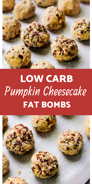 Low Carb Pumpkin Cheesecake Fat Bombs Recipe