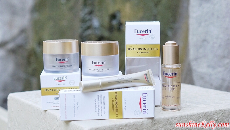 Sunshine Kelly Beauty Fashion Lifestyle Travel Fitness Video Tutorial 7 Steps Massage Technique Using Eucerin Hyaluron Filler Elasticity Serum In Oil