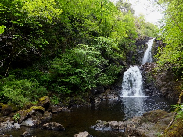 écosse scotland skye randonnée uig cascade rha waterfall