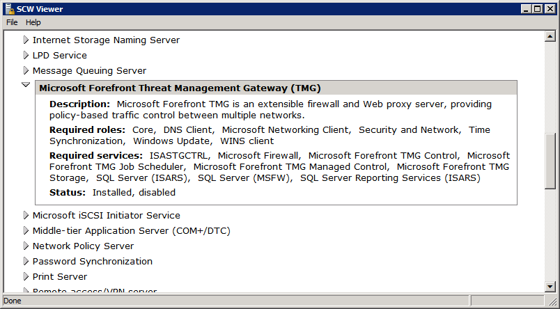 Security technologies on Microsoft environnement: [TMG] OS hardening ...