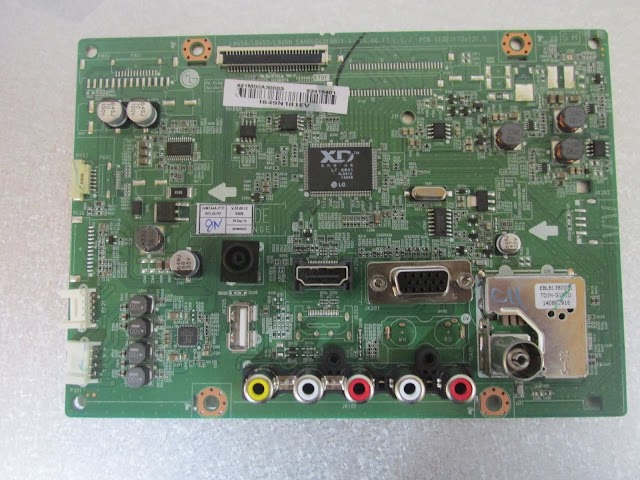 LG 24MT44A-PT  Main Board : LW45A / LB45S / LB45N EAX65643108 (1.0)