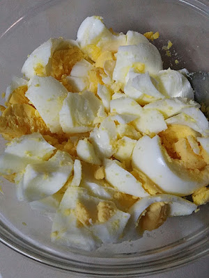 Sandwich Telur Dengan Mayonis Yang Amat Simple
