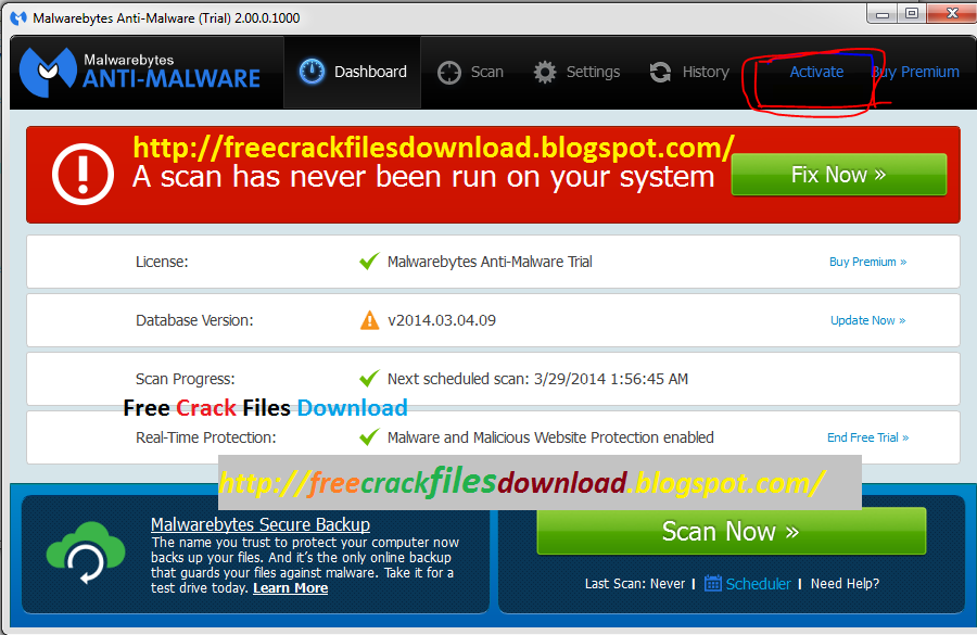 Malwarebytes License Id