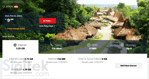 rincian kuota di situs My Telkomsel rincian kuota di situs My Telkomsel