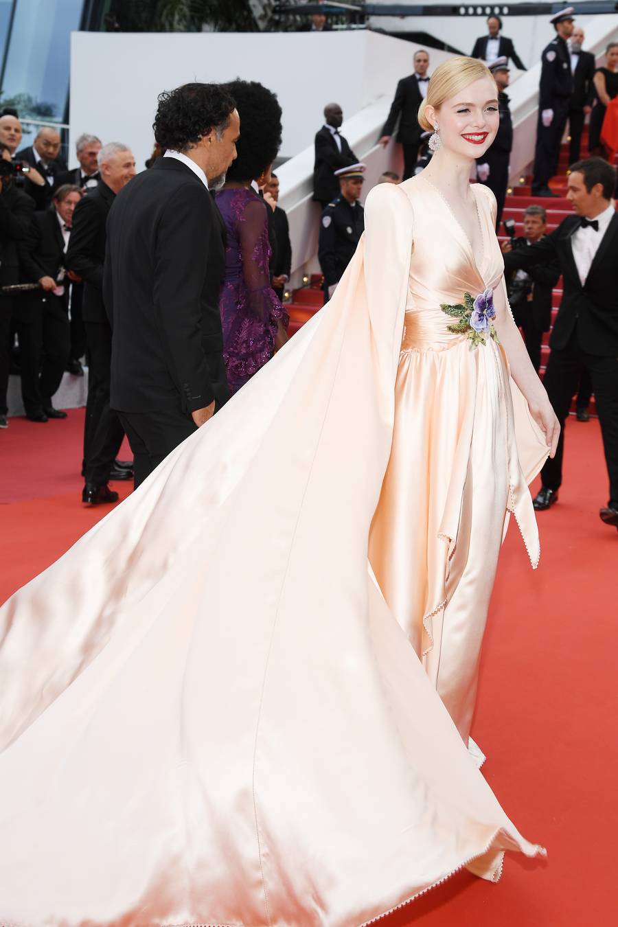 Cannes 2019 Fanning in Gucci - barefoot duchess - a personal style blog