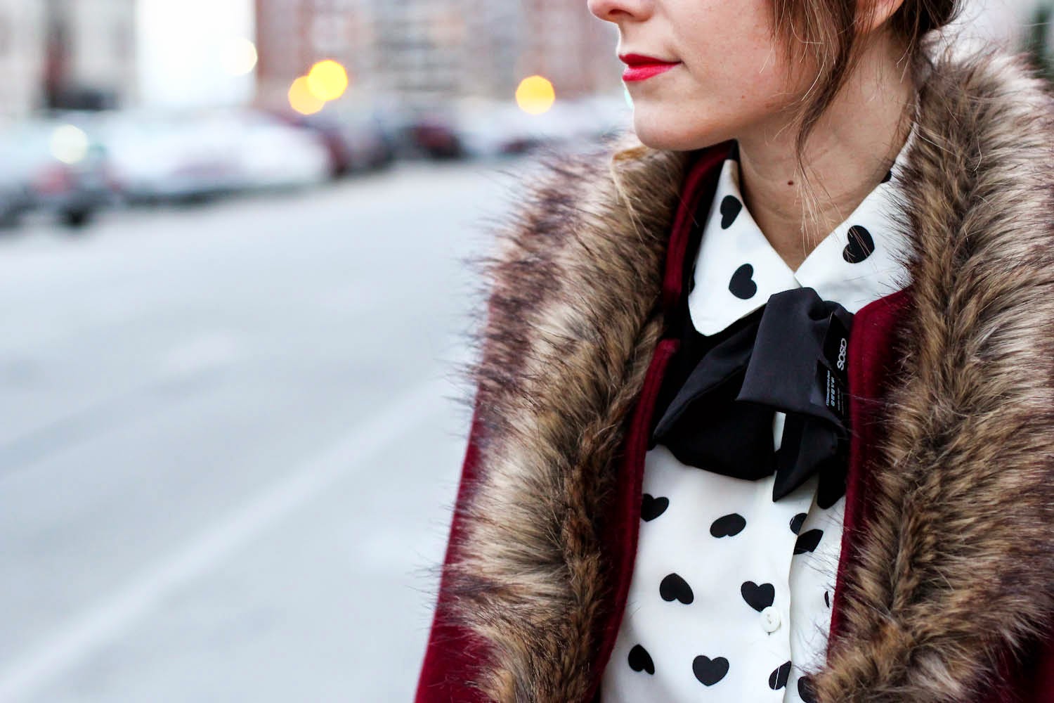 forever 21 faux fur coat, heart blouse, vintage fashion blogger, nyc vintage blog, nyc fashion blog forever 21 faux fur coat, heart blouse, vintage fashion blogger, nyc vintage blog, nyc fashion blog