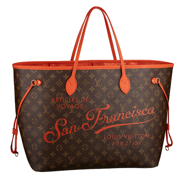 Louis Vuitton San Francisco Limited Edition Neverfull GM |In LVoe with Louis Vuitton