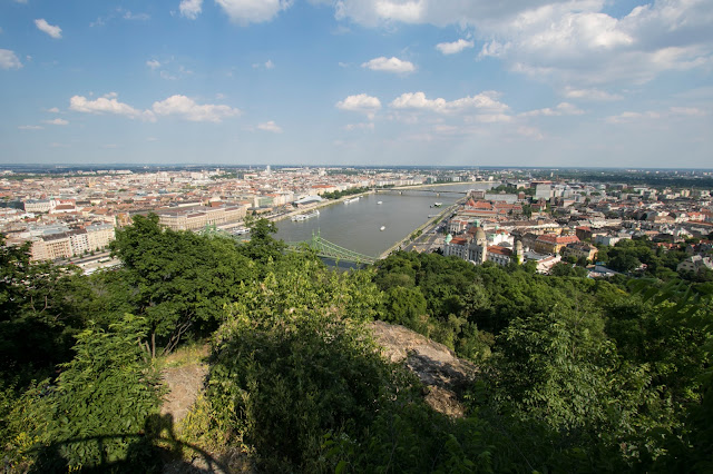 Panorama dalla Collina Gellert-Budapest