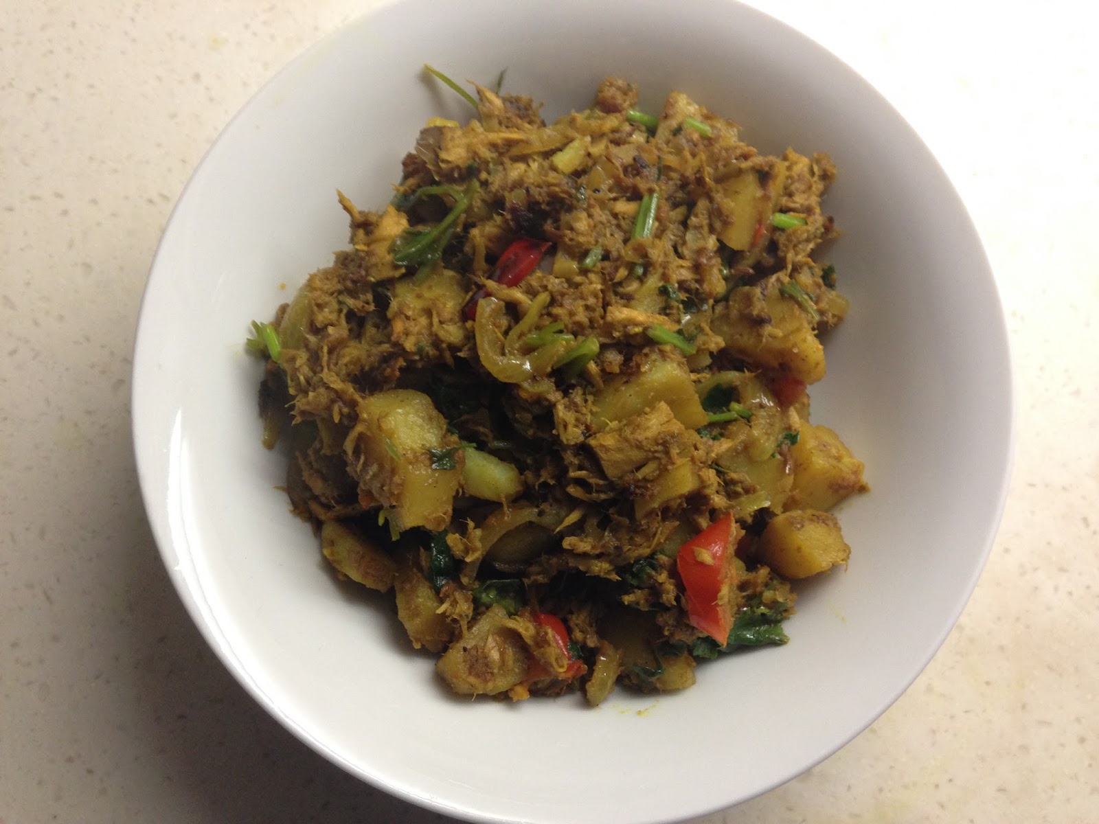 Tuna and Potato Curry Recipe