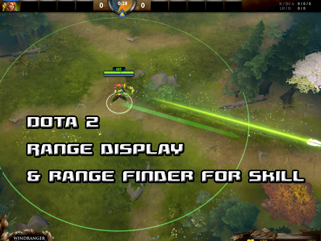 Dota 2 Tips Range Display & Range Finder eLiars.PORTAL