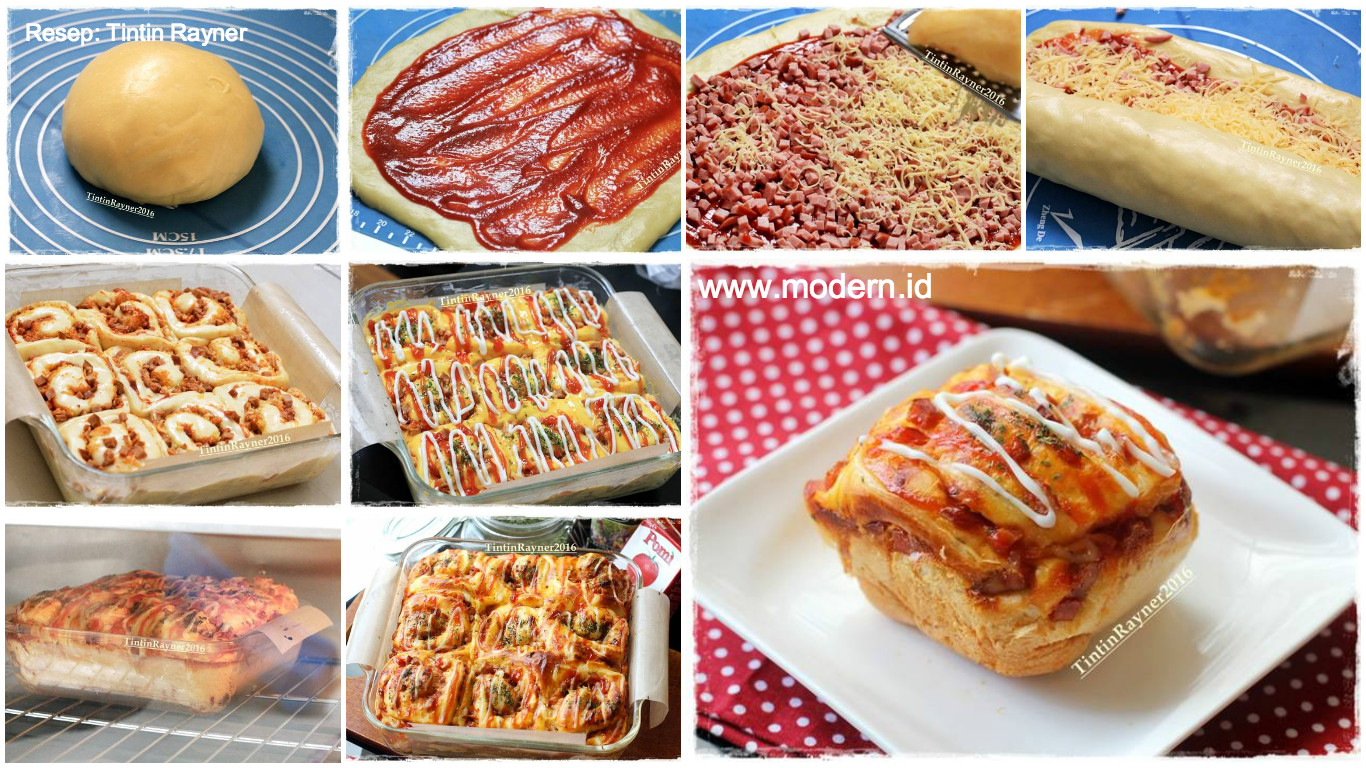 Resep Pizza Roll Super Empuk by Tintin Rayner Resep Pizza Roll Super Empuk by Tintin Rayner