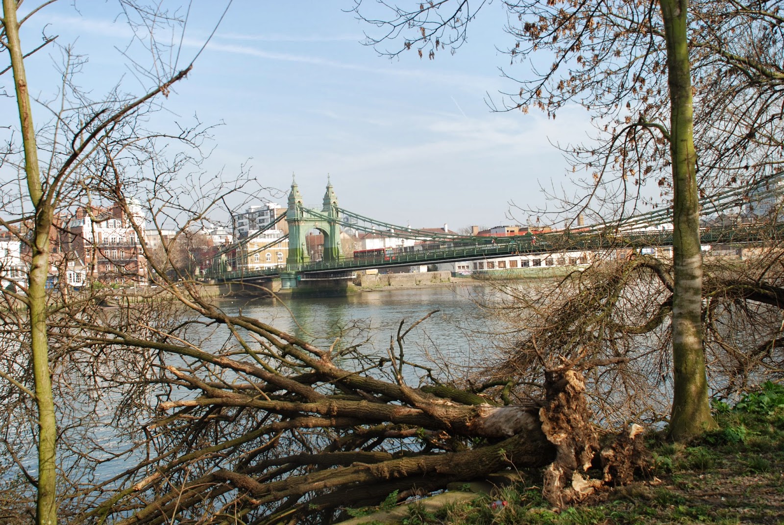 Hammersmith Bridge, London Best dog walks in West London: Part 2: Thames Tow Path
