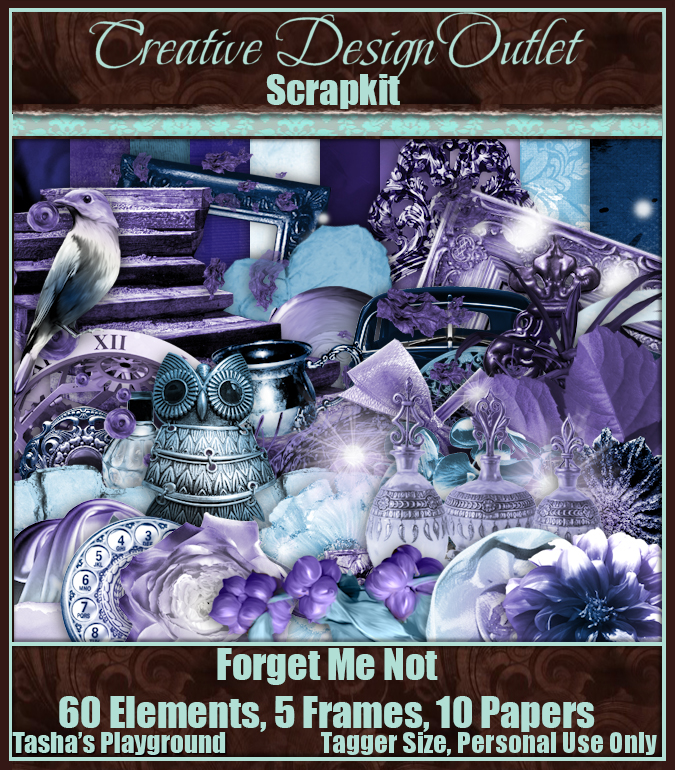 Tasha's Playground Me Not rereleased kit now at CDO