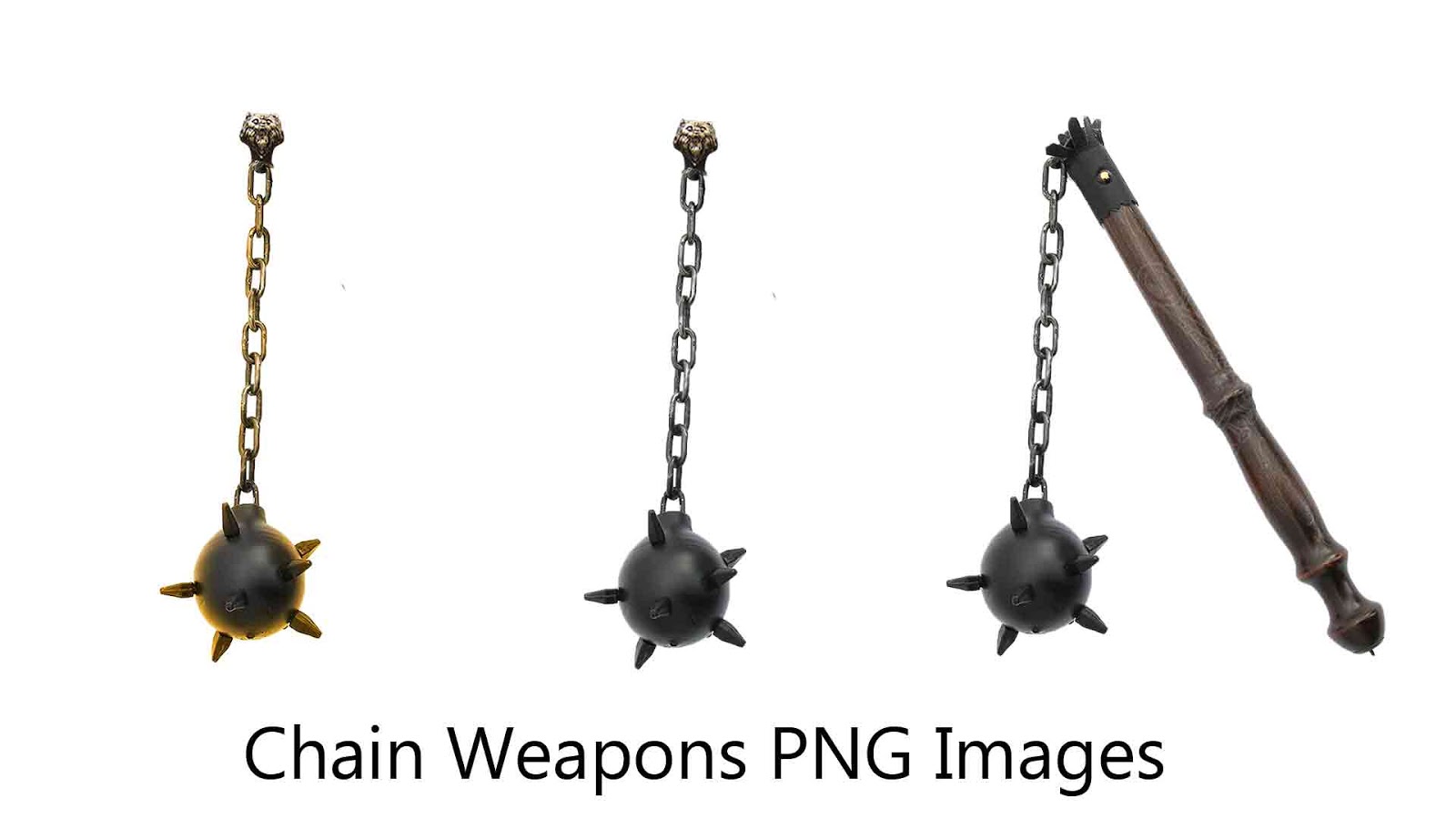 Chain Weapons PNG Transparent High Quality Image