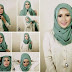 Model Jilbab Untuk Muka Lonjong