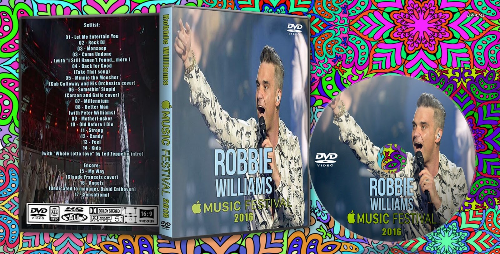 Deer5001RockCocert: Robbie Williams - 2016 - Live at Apple ...