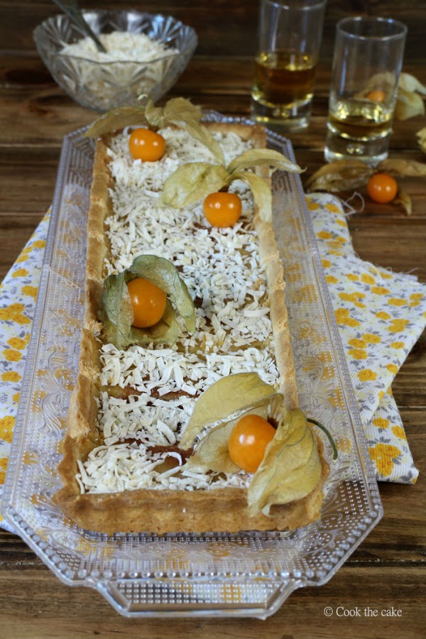 tarta-de-coco-y-ron, coconut-rum-tart