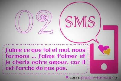 SMS pour dire j'aime ce que toi et moi ...