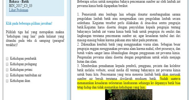 Soal Numerasi Geografi : Contoh Soal Akm Literasi Dan Jawabannya
