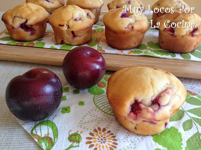 Muffins de Ciruelas y Yogur