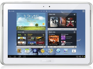 Tampilan menu Galaxy Note 10.1 Tampilan menu Galaxy Note 10.1